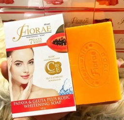 Woddis Fiorae Papaya & Gluta Plus Kojic Whitening Soap (165g)