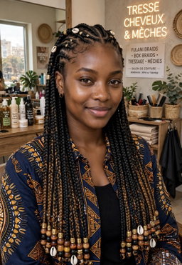 Tresse cheveux mèches