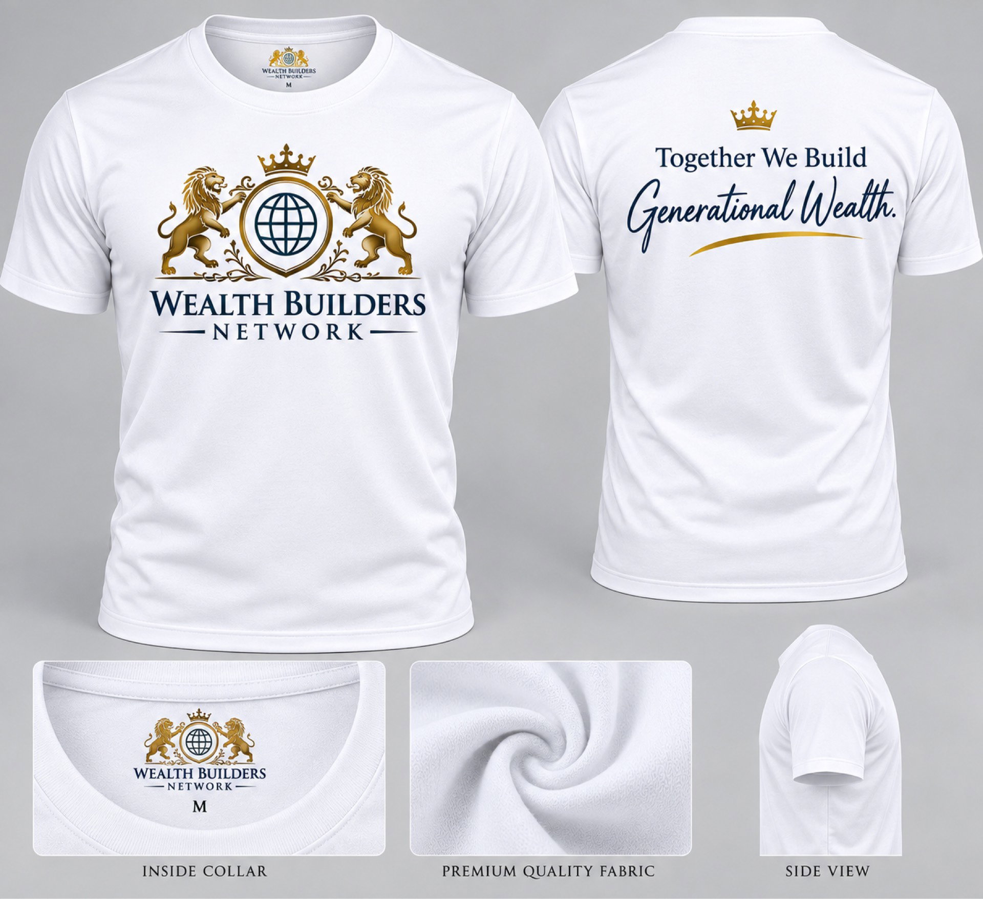 WBN White Cotton T.shirt_0