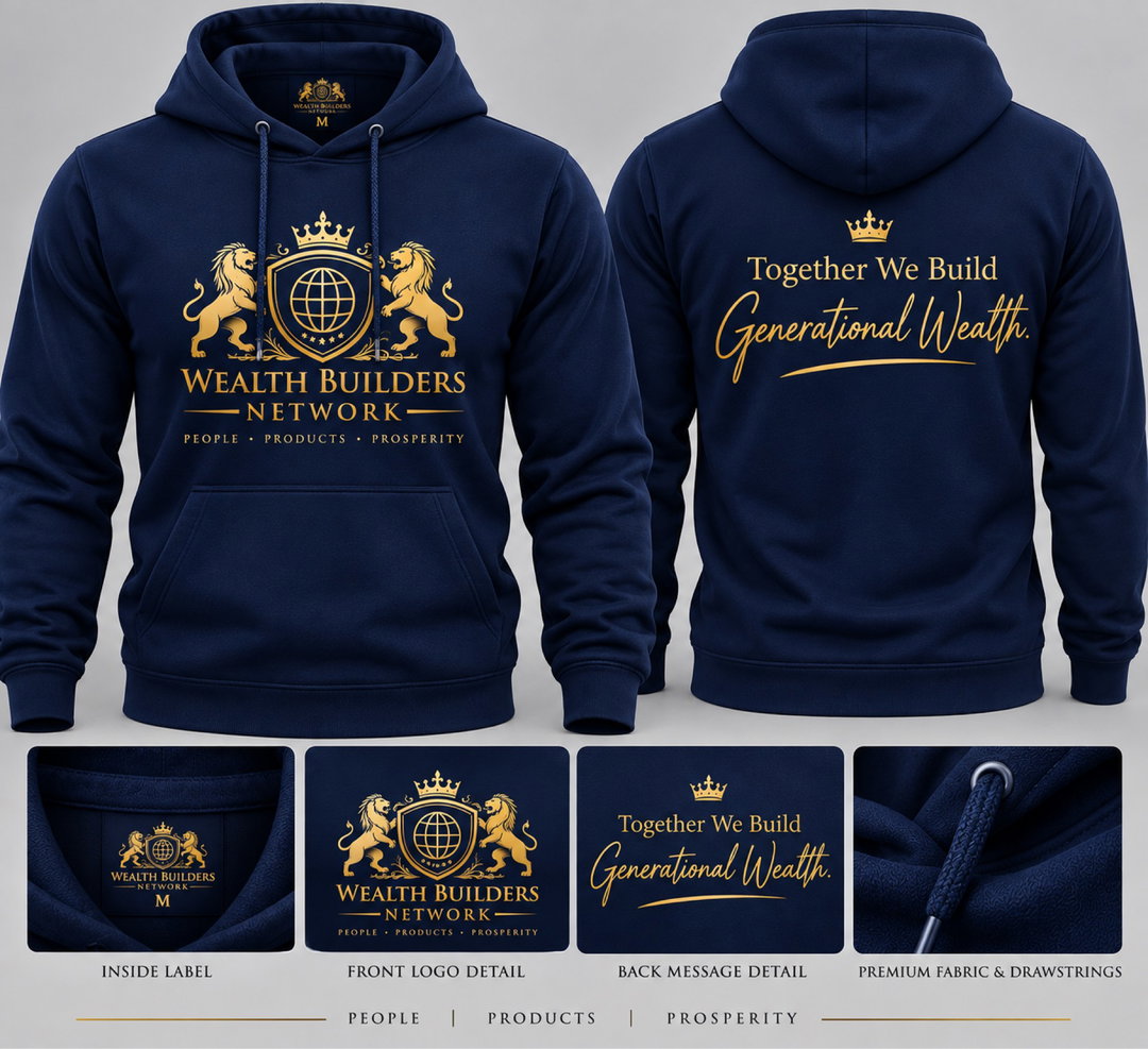 WBN Navy Blue Hoodie