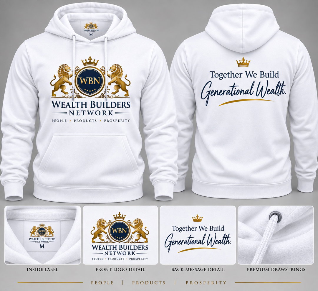 WBN White Hoodie