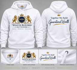 WBN White Hoodie