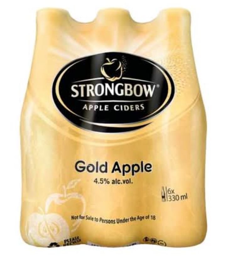 Strongbow gold NRB 6x330ml