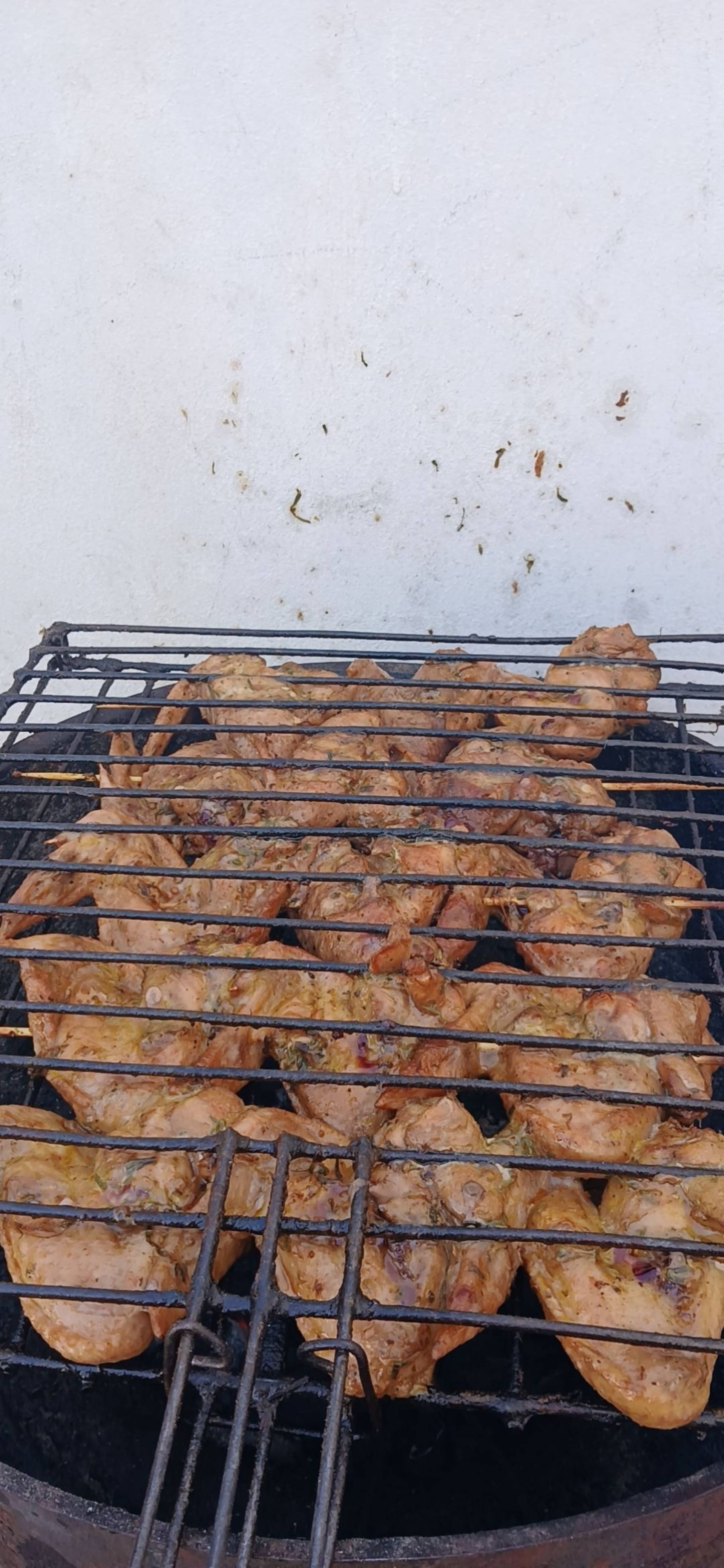 Brochette d'ailes de poulet_0