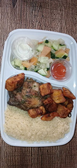 Attieké poulet alloco