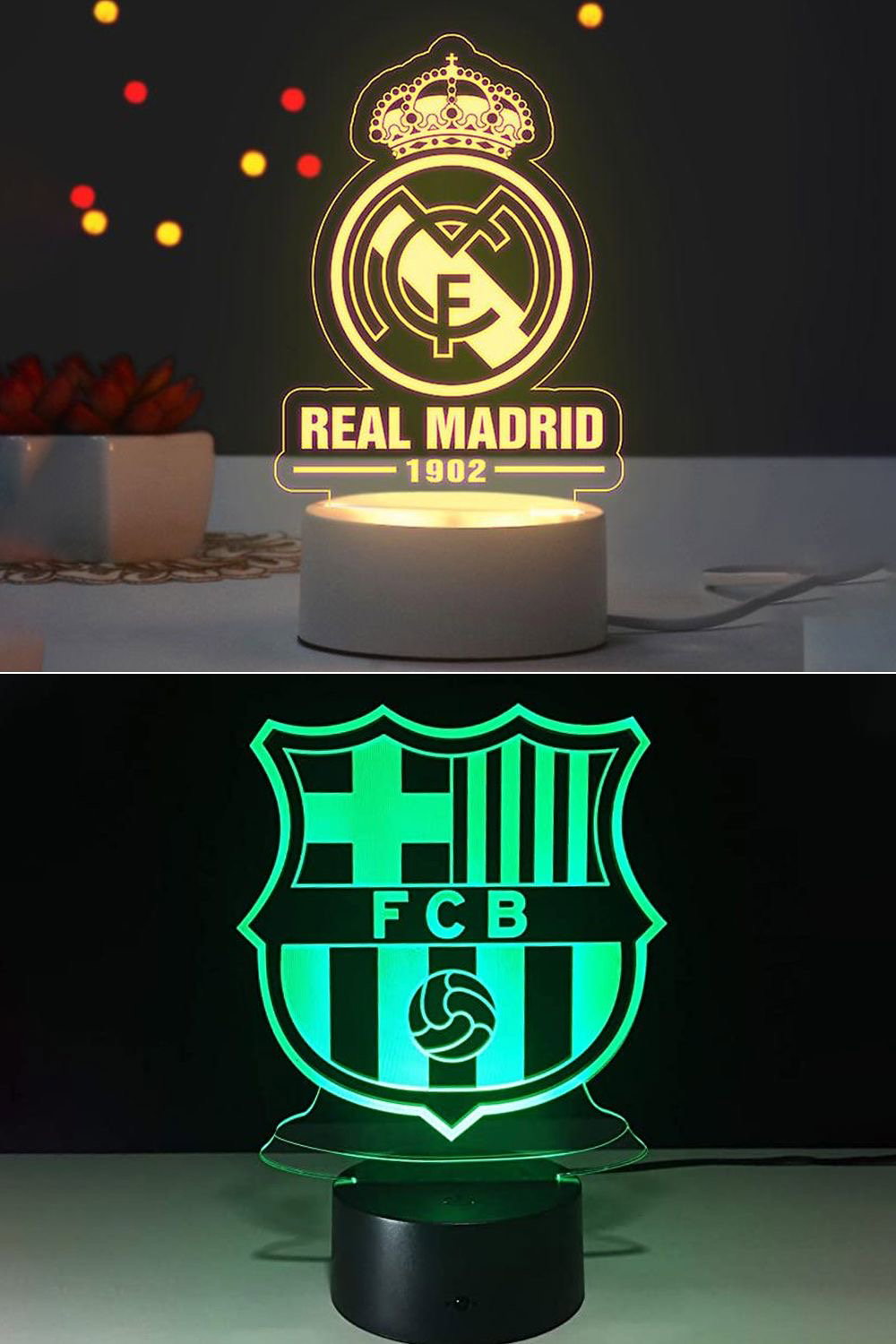 Lampes 3D pour différents Clubs_4