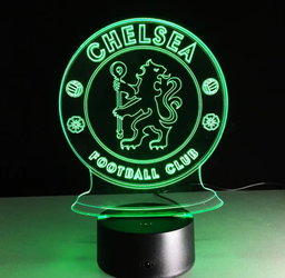 Lampes 3D pour différents Clubs