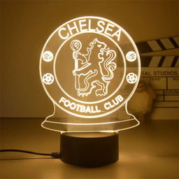 Lampes 3D pour différents Clubs
