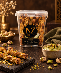 NZ Pistachio Dubai Crunch + Kunafa Pistachio Dip