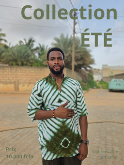 Ensemble d'Été Artisanal en Coton Tie-Dye
