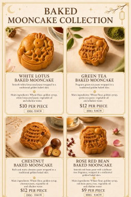 Baked mooncake set