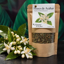 Flores de Azahar y hierbas deshidratadas para infusión