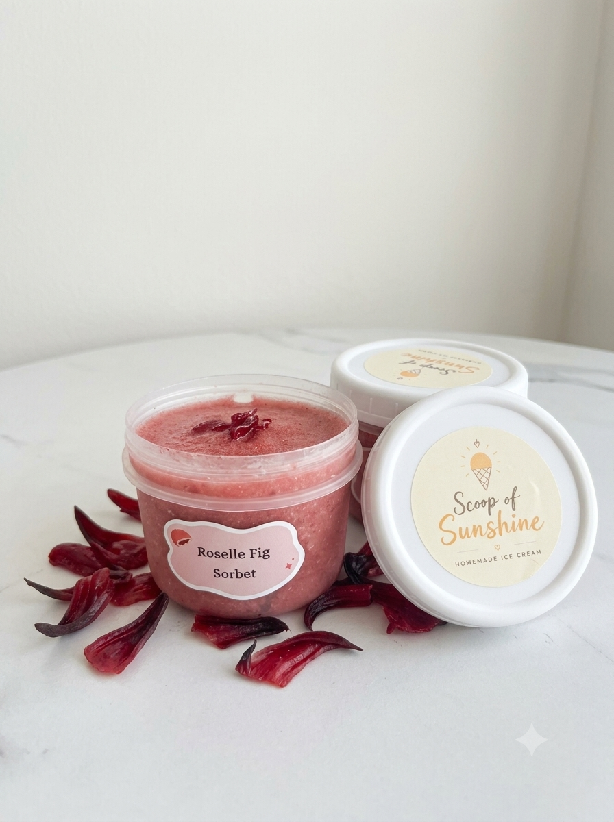 Roselle Sorbet