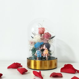 Couple Wedding Princess LED Dome