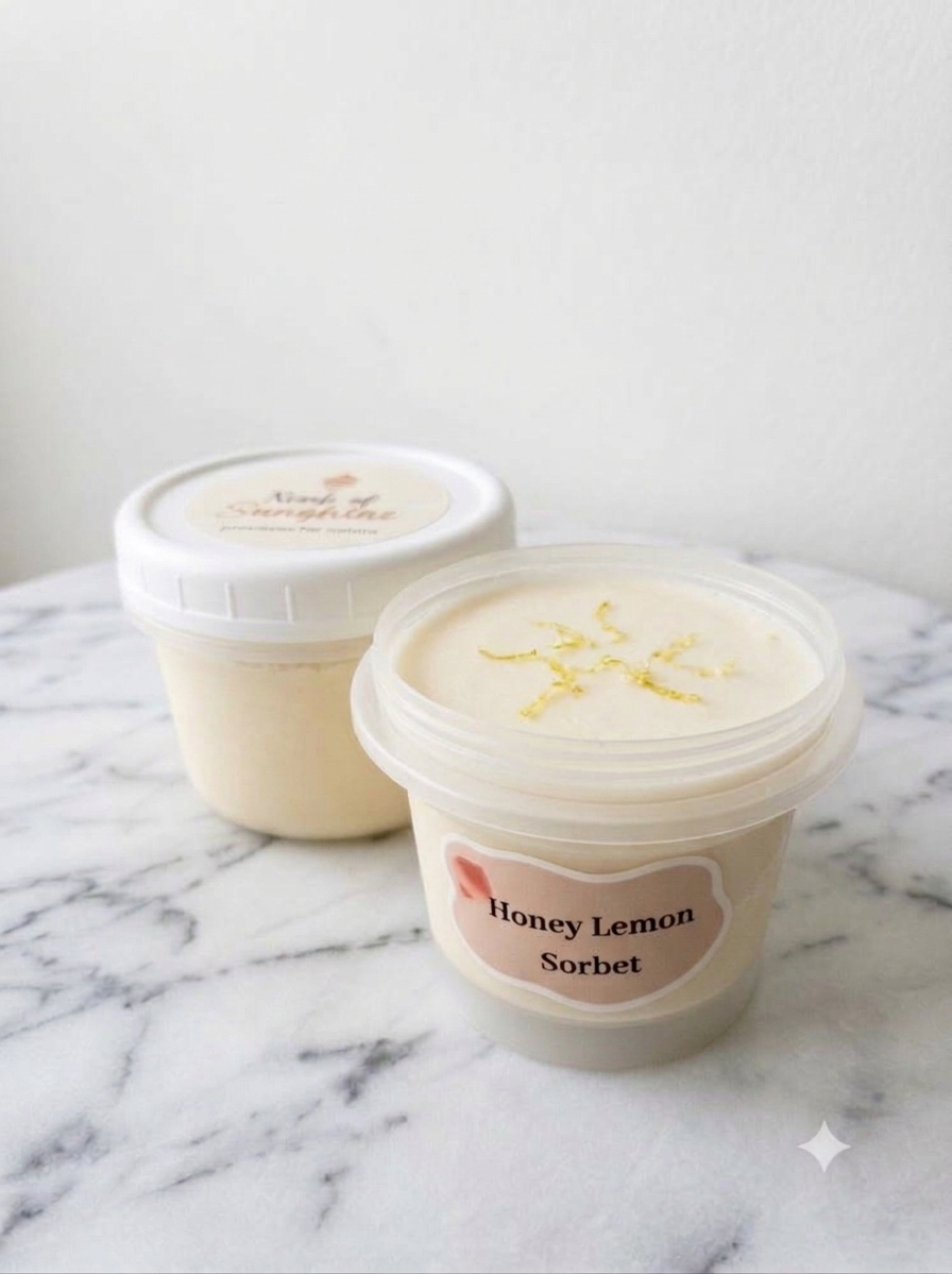 Honey Lemon Sorbet_0