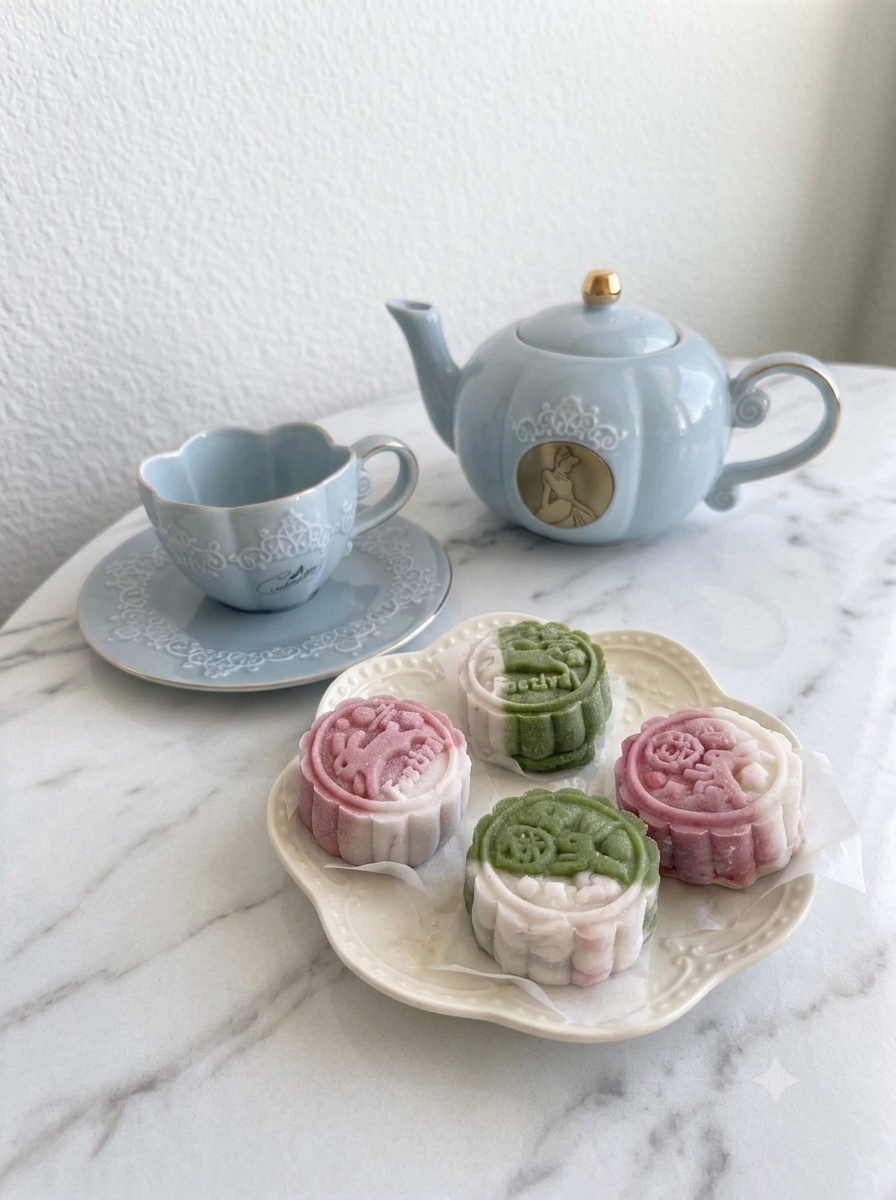 Snowskin mooncake