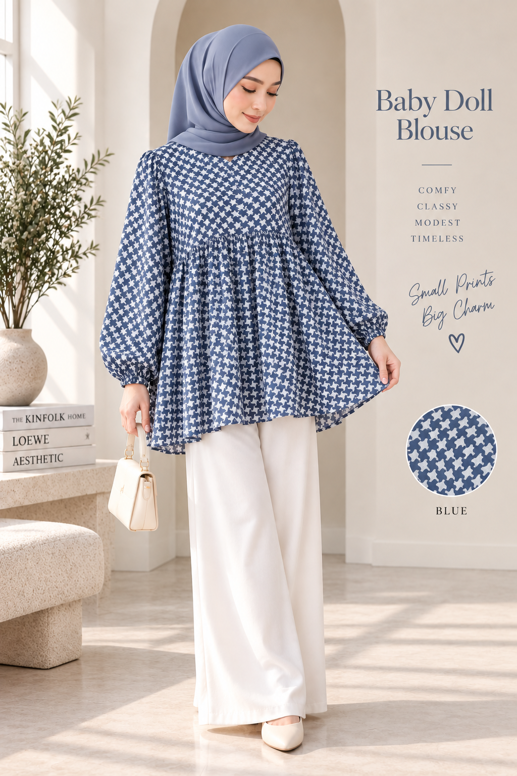 Houndstooth Doll Top_1