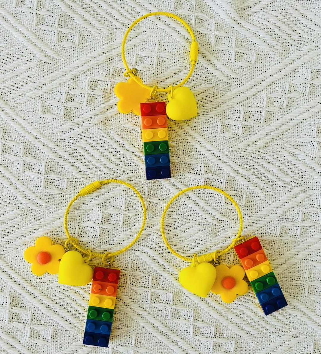 Building Block Keychain