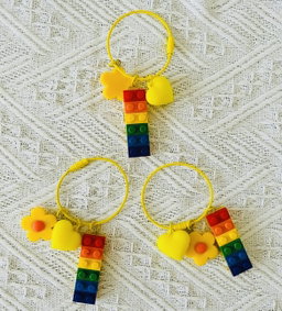 Building Block Keychain