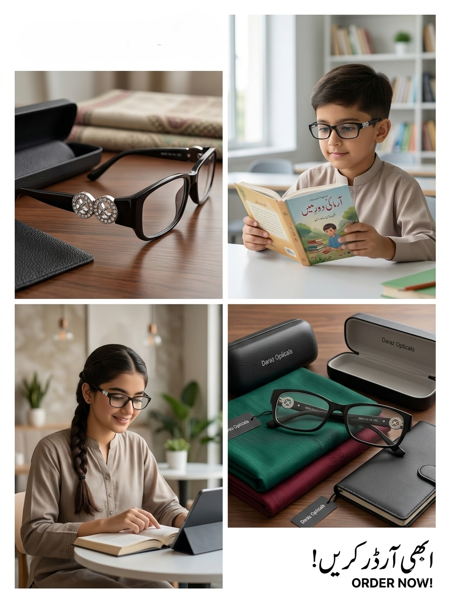 Kids Anti-Glare Glasses – Lightweight Eyeglass Frames for School & Daily Use_1