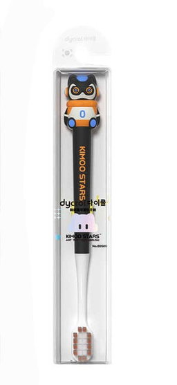 Kids Toothbrush Cartoon Robot – Soft Silicone Bristles for Ages 3-10
