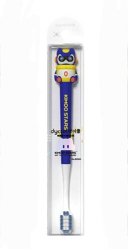 Kids Toothbrush Cartoon Robot – Soft Silicone Bristles for Ages 3-10