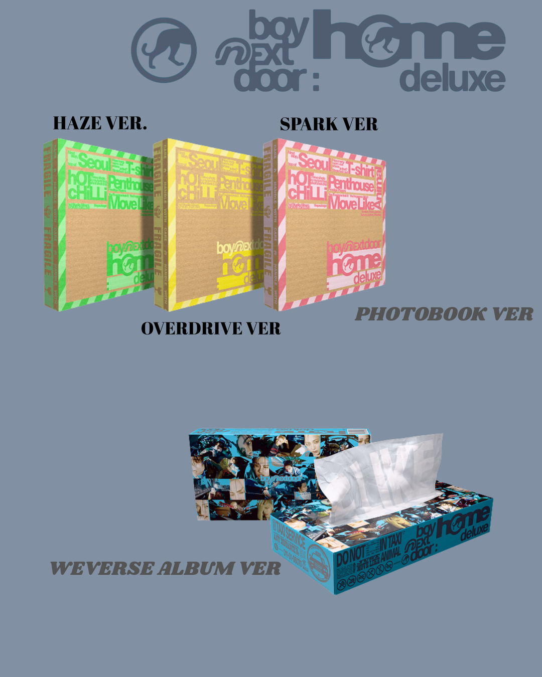 BOYNEXTDOOR 1st Studio Album Repackage [HOME: DELUXE]