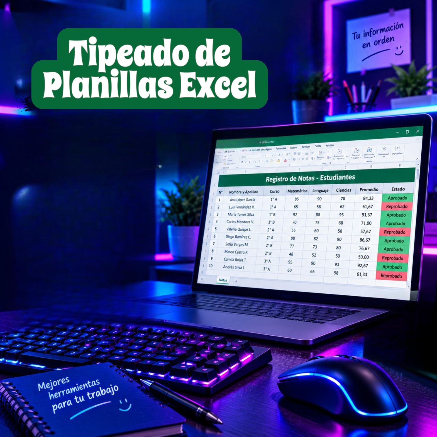 Tipeado de Notas y Planillas Excel_0