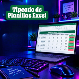 Tipeado de Notas y Planillas Excel