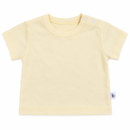 Bundlee Baby Short Sleeve T-Shirt | Cream