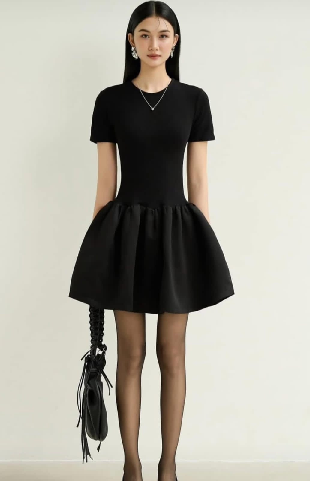 HVS - DRESS HITAM_0