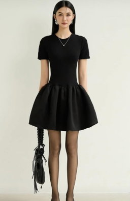 HVS - DRESS HITAM