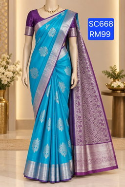 Silk cotton saree 
