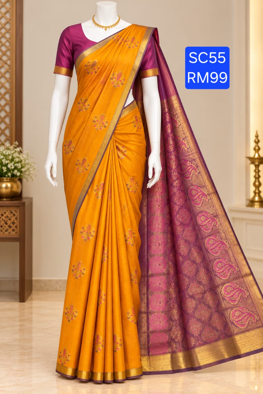 Silk cotton saree