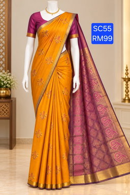 Silk cotton saree 