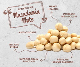 Raw/Baked Macadamia (Whole/Halves) - 800g (400g x 2 pack)