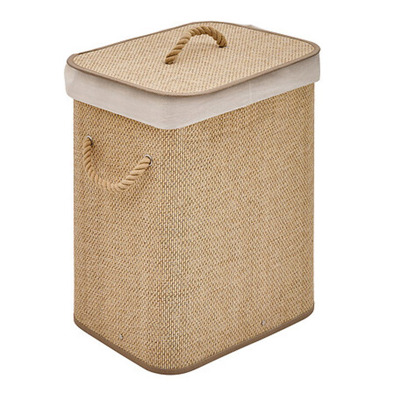 Panier à linge en bambou 60L