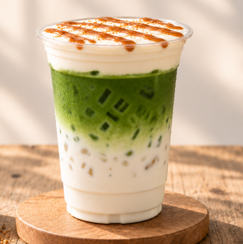 M13 Iced Dulce de leche Matcha