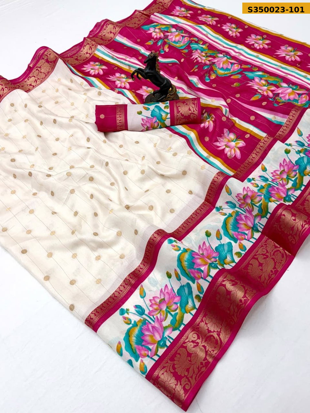 Fancy Dola Silk Saree 
