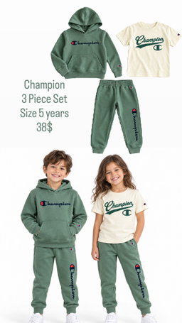 Champion - 3 Piece Set