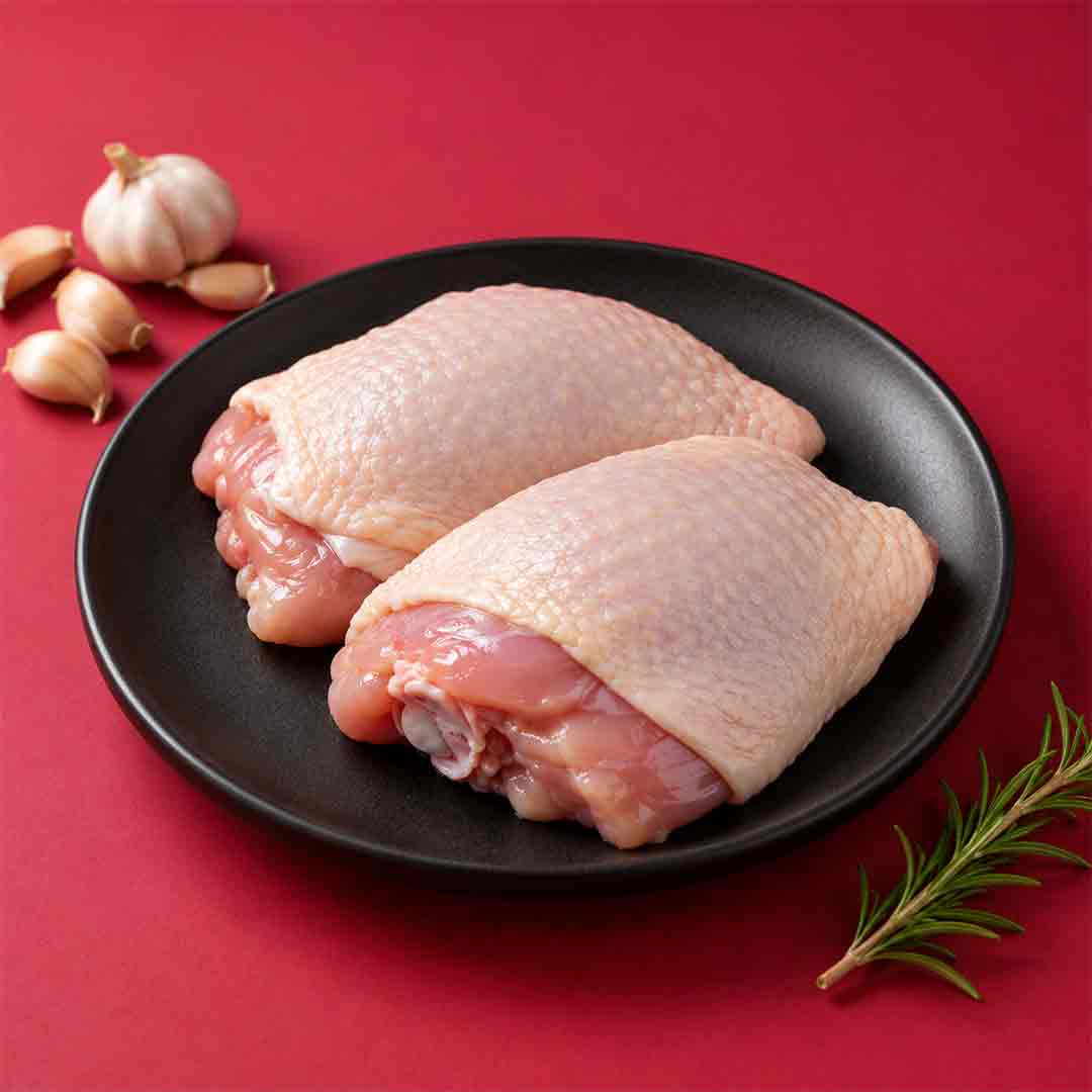 chicken thigh with Skin