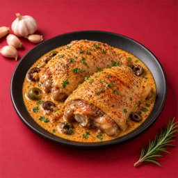 chicken thigh with Skin
