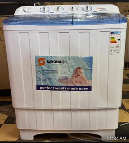 Sayona twin-tub semi automatic washing machine