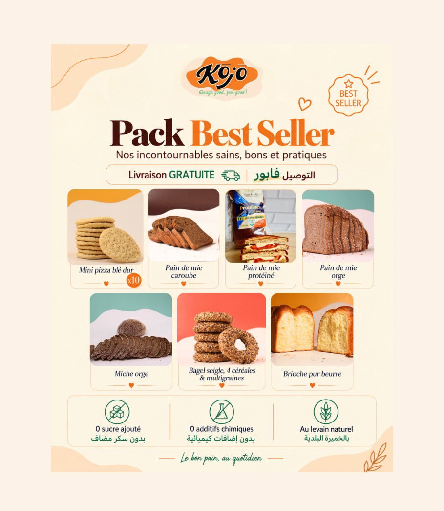 Pack best seller kojo 🧡 #livraisongratuite