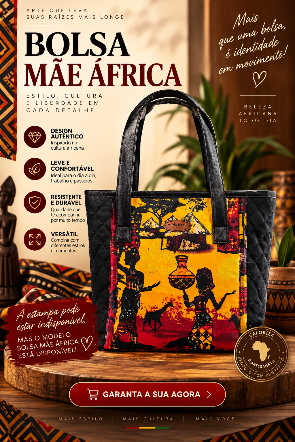 Bolsa Mãe África