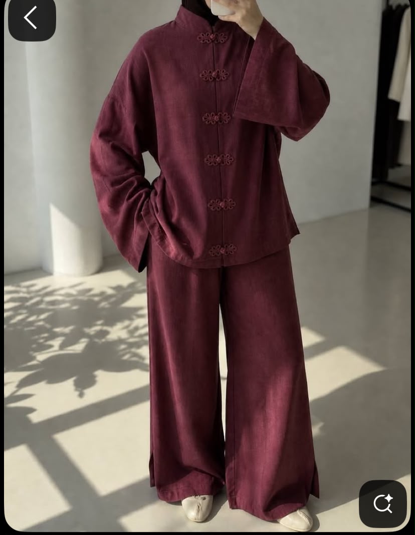 Ensemble pantalon-chemise