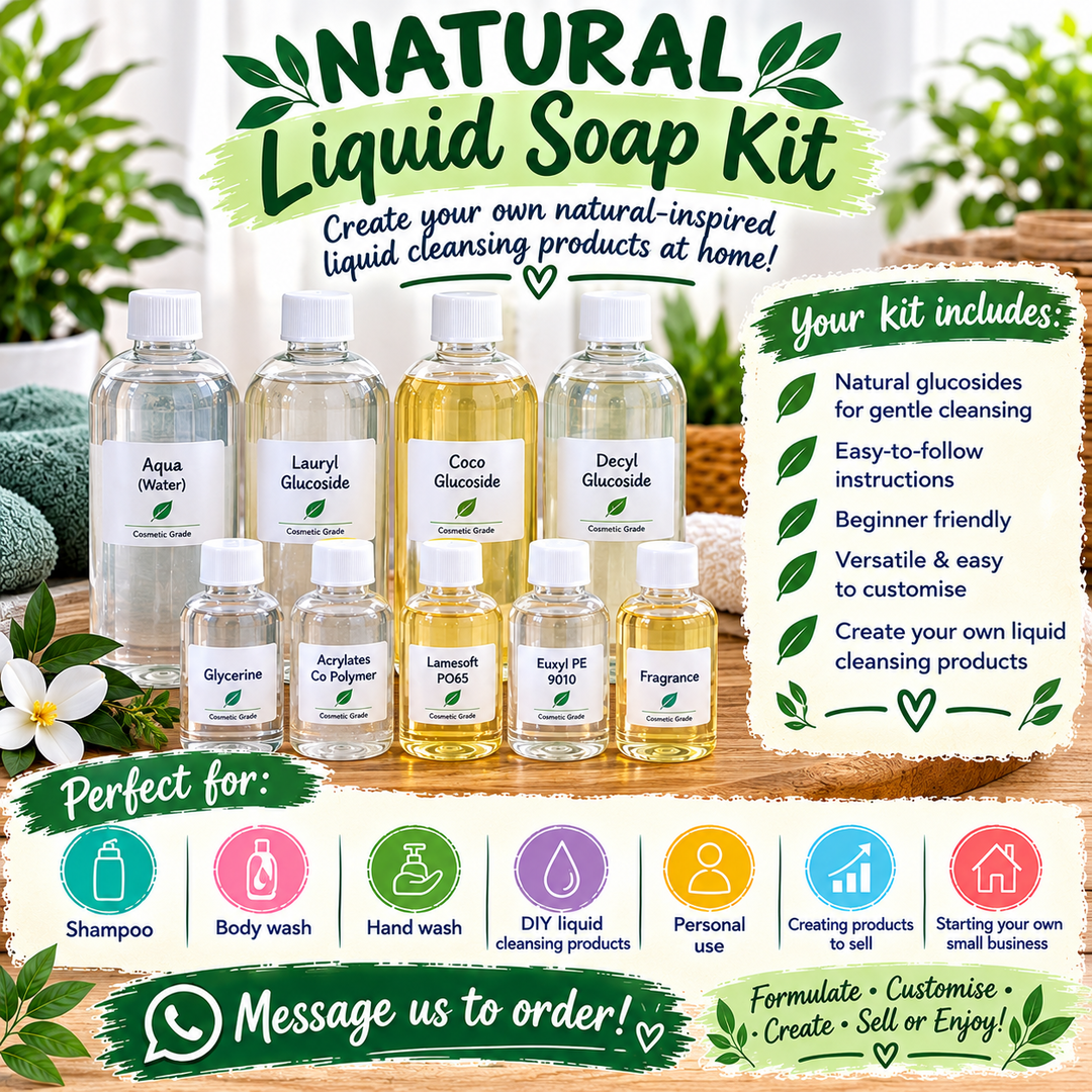 Natural Liquid Soap Kit