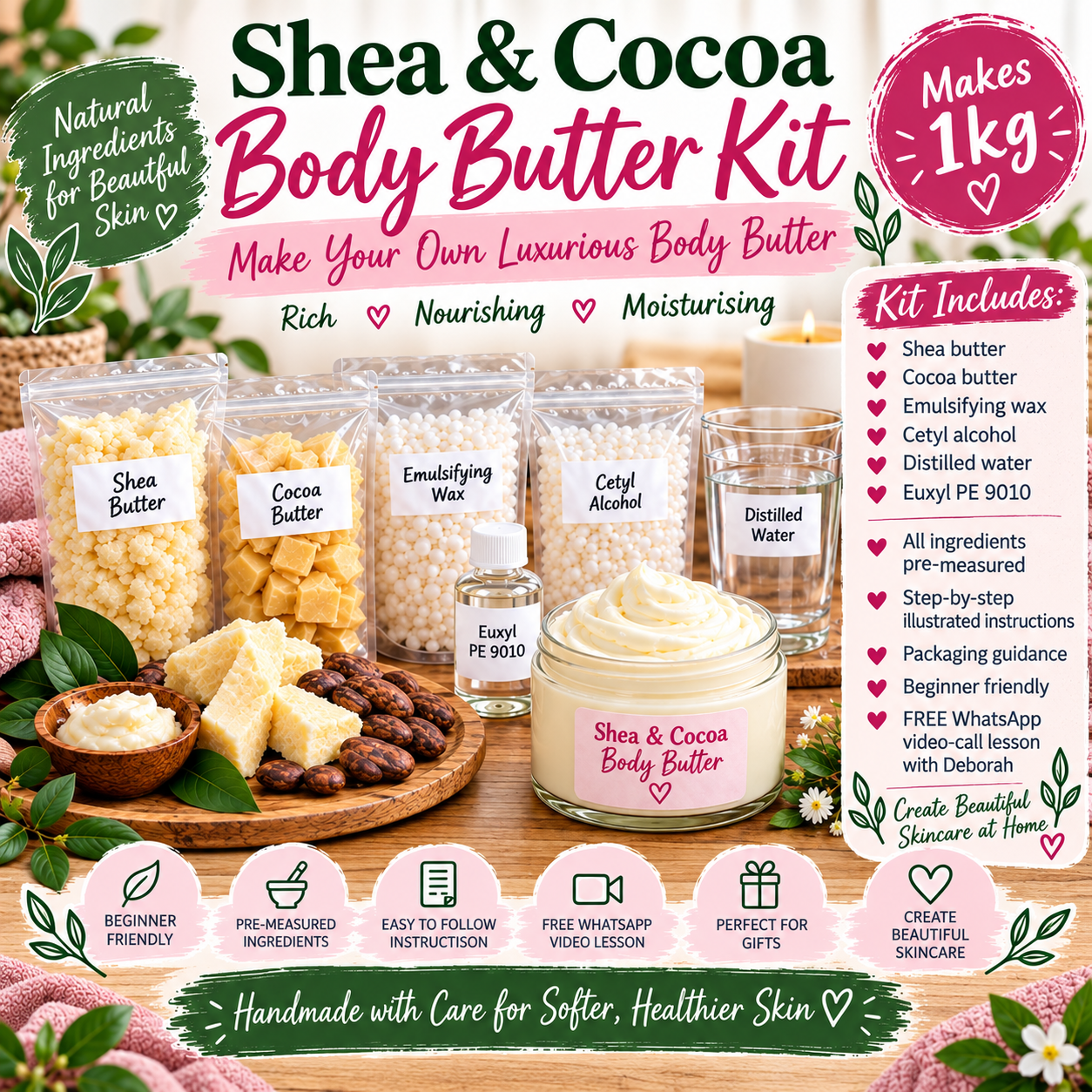Shea & Cocoa Body Butter Kit_0