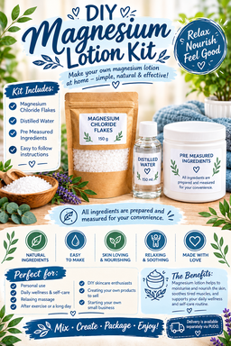 Magnesium Lotion Kit
