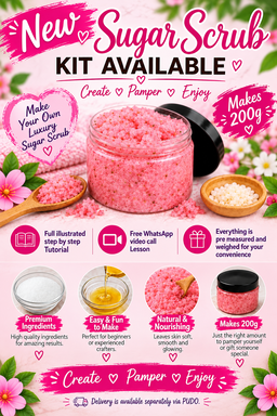 Sugar Scrub Kit